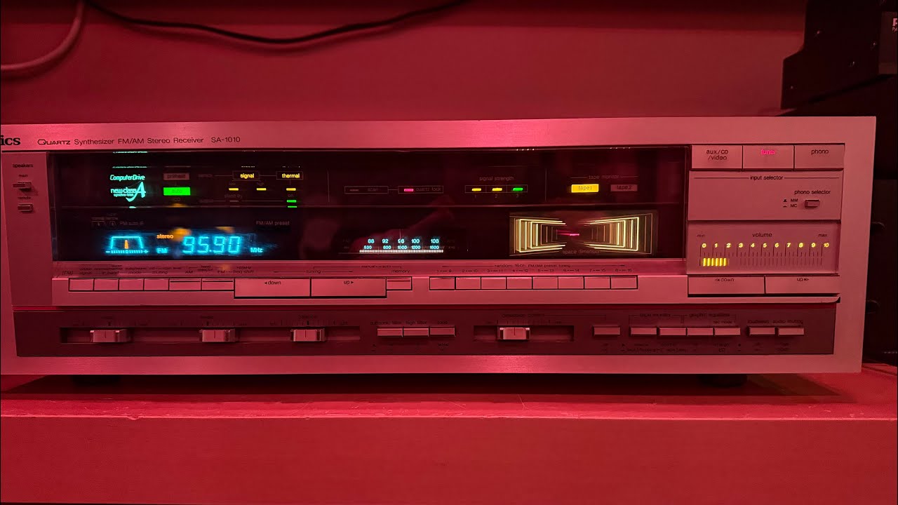 Technics SA-1010 120 WPC Final Monster Receiver from 1983