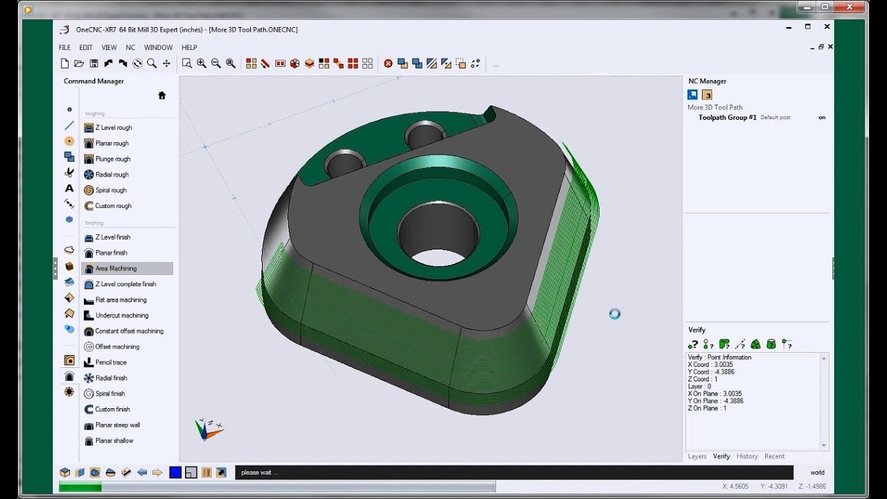 Mill Expert Series - Extensive 3 Axis Tool Paths