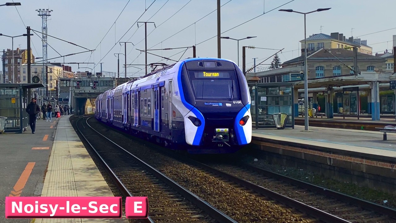 Noisy-le-Sec | RER E: Париж ( SNCF TGV Réseau - Z58000 - B85000 - Z22500 )