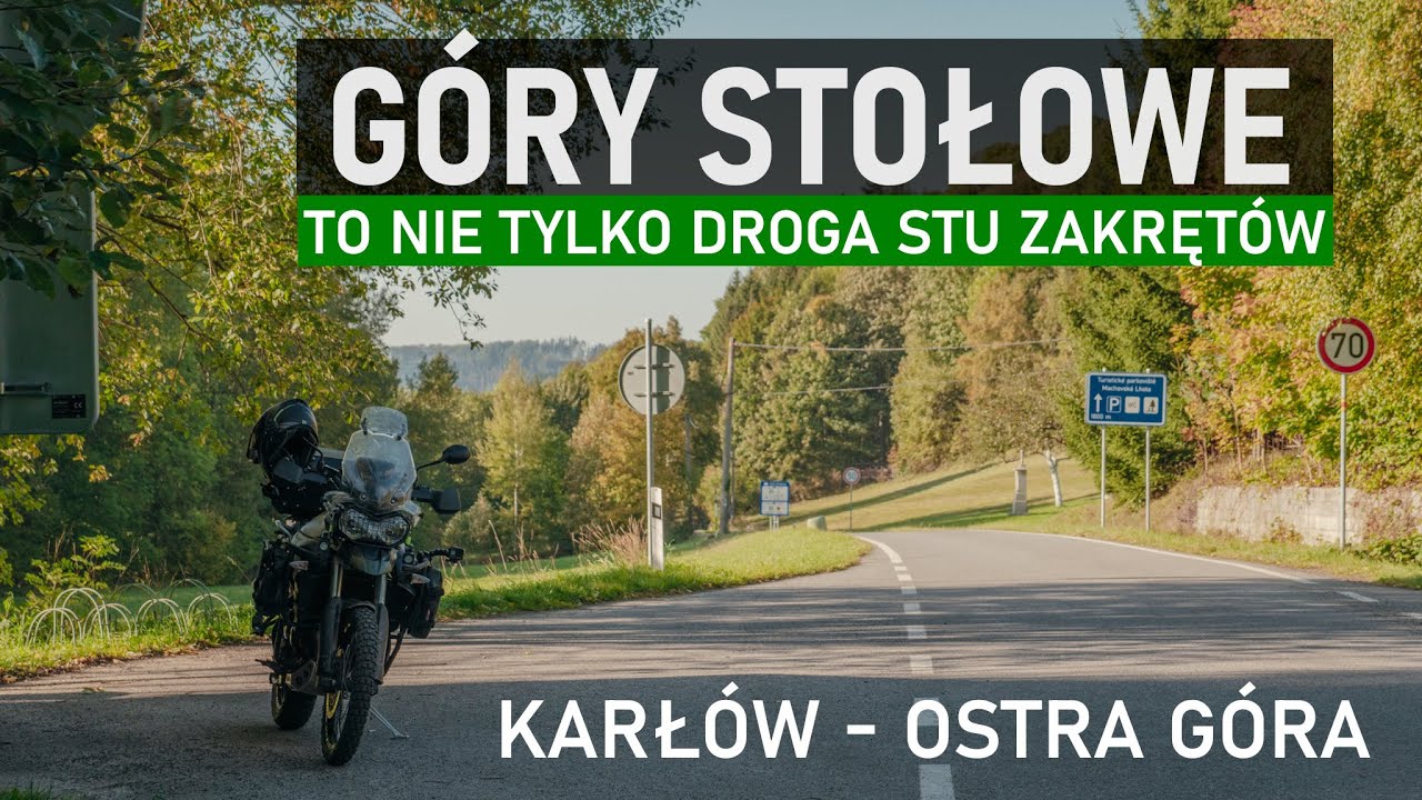 Ziemia Kłodzka Motocyklem | Góry Stołowe i mniej uczęszczana droga do Ostrej Góry, Aeroklub Broumov