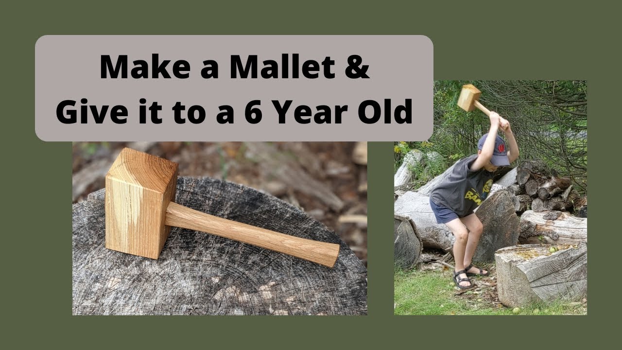 What happens when you make a mallet and give it to a 6-year-old?