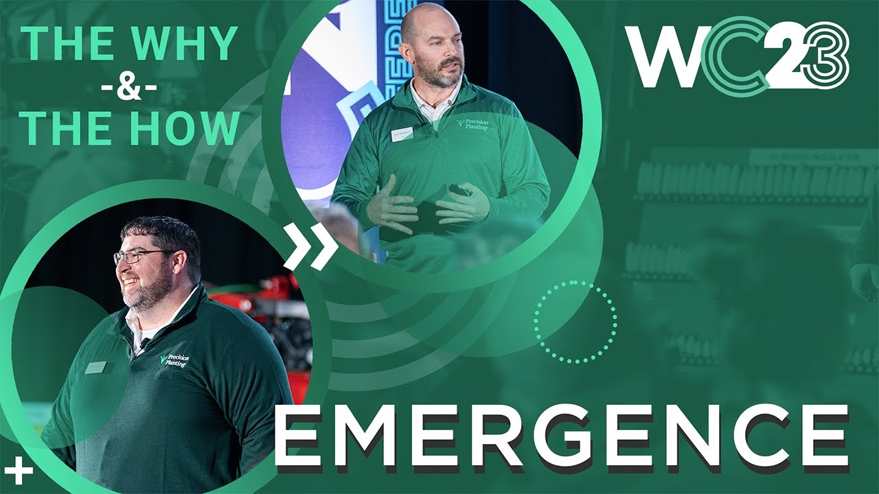 Emergence ‣ Precision Planting Winter Conference 2023