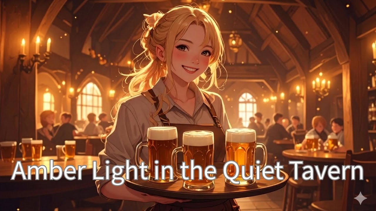 Amber Light in the Quiet Tavern