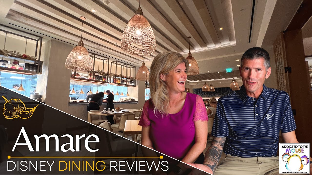 Amare in Swan Reserve at Walt Disney World | Disney Dining Review