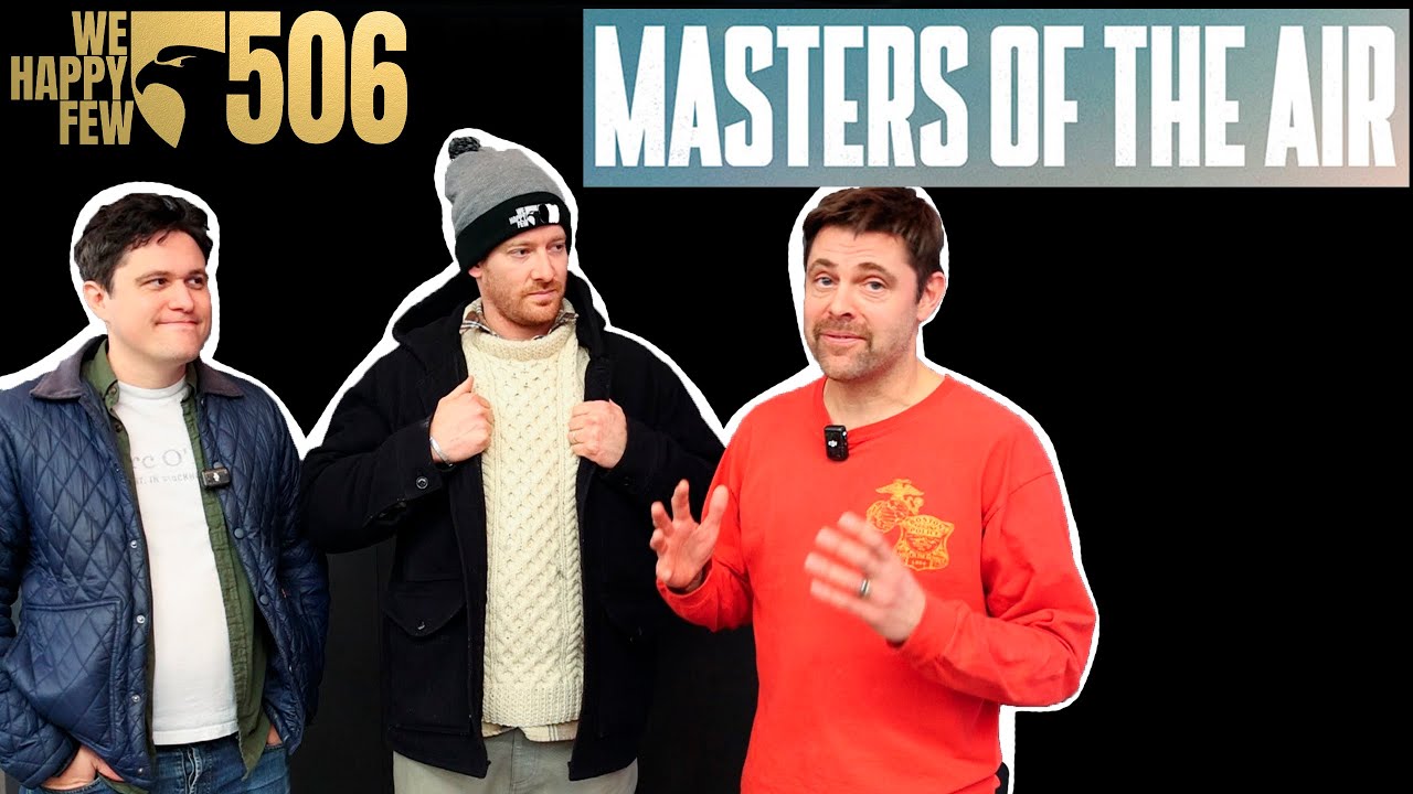 Band of Brothers interview with Masters of the Air Sawyer Spielberg and James Meunier