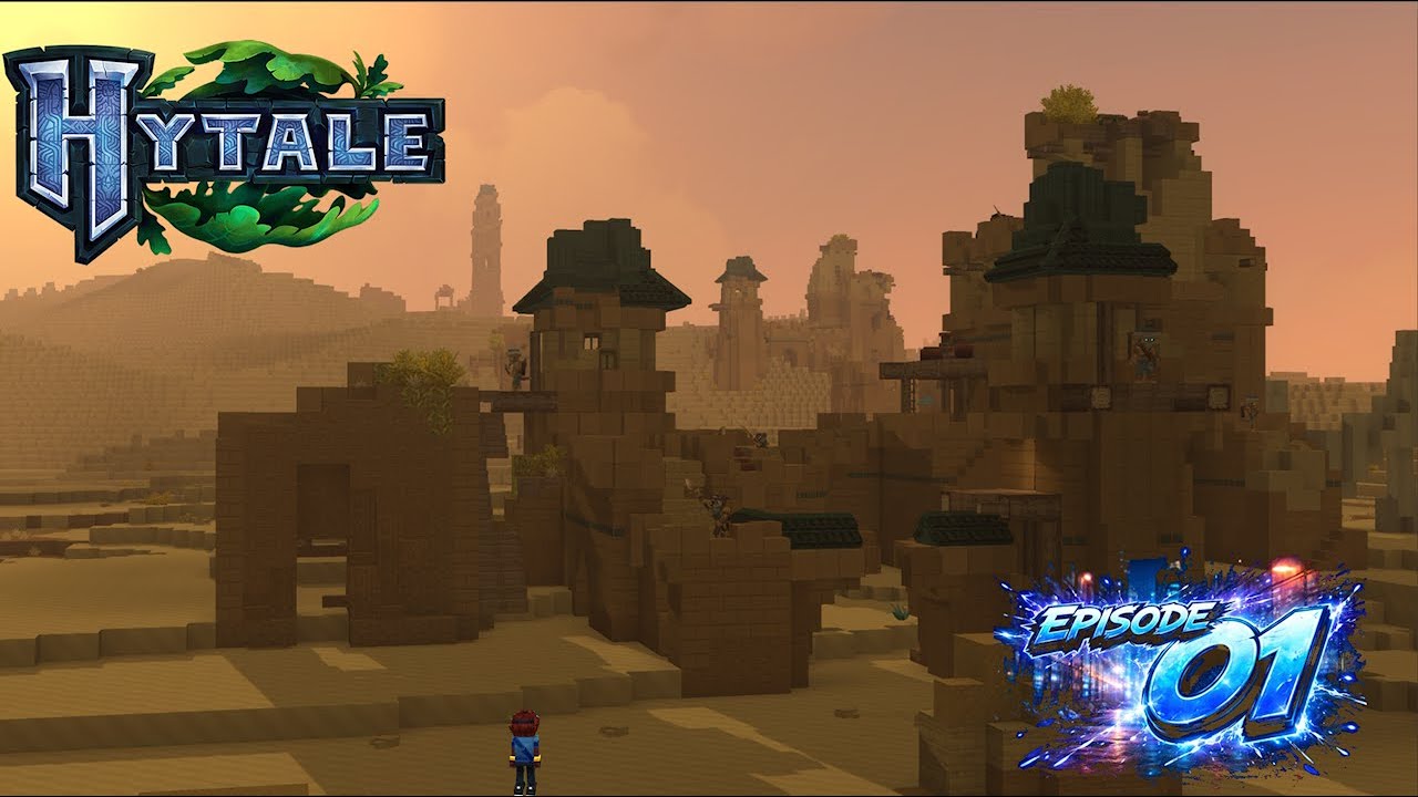 ma première vidéo sur hytale