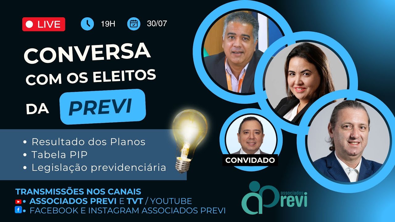 LIVE Balanço da Previ - 1º semestre de 2025