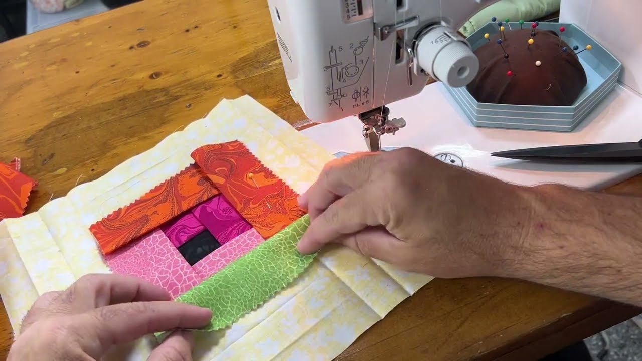 Turning a Hand-Sewn MANX Quilt Block into a Machine-Pieced Block!