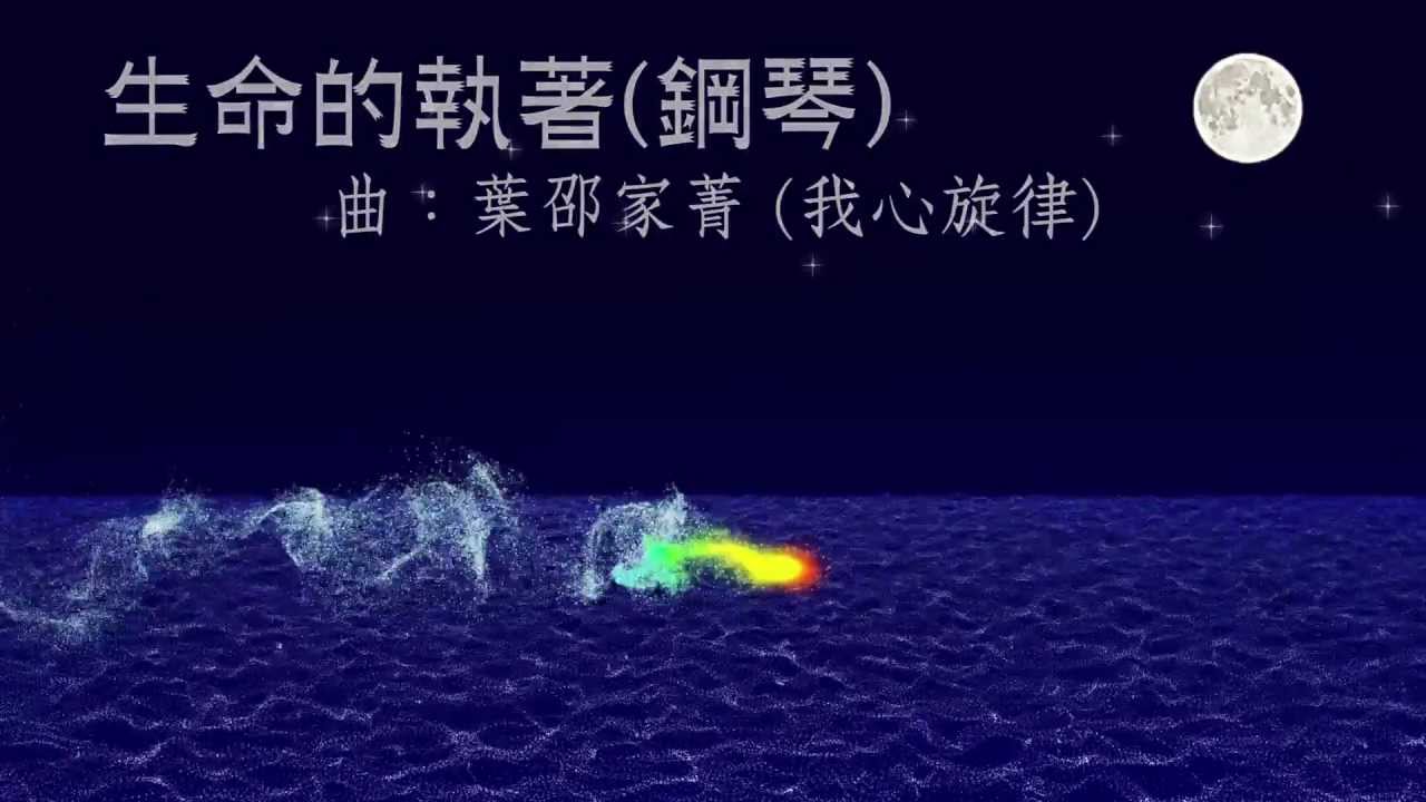 生命的執著 (鋼琴演奏+動畫) 我心旋律
