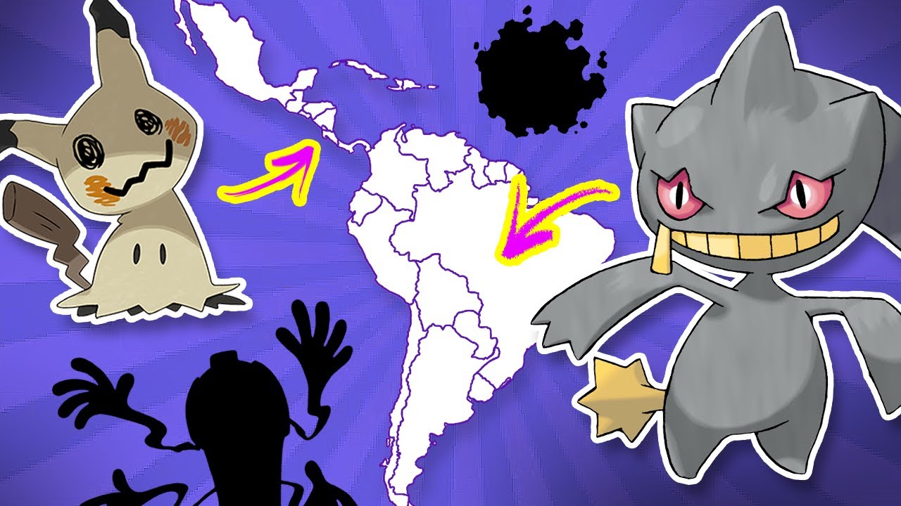 Pokémon FANTASMAS que vivirían en LATINOAMÉRICA