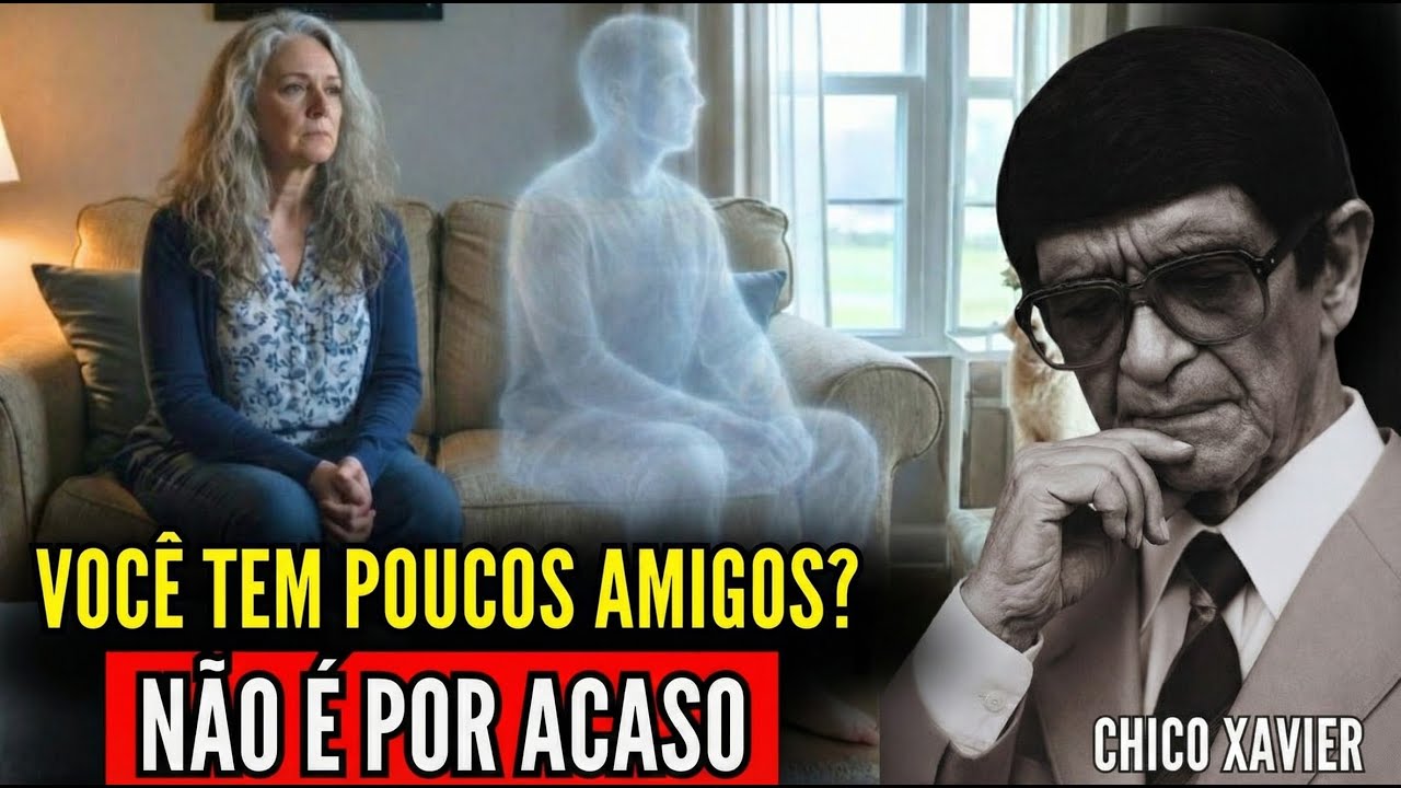 O Significado Espiritual de Ter Poucos Amigos – O Que Poucos Entendem | Chico Xavier