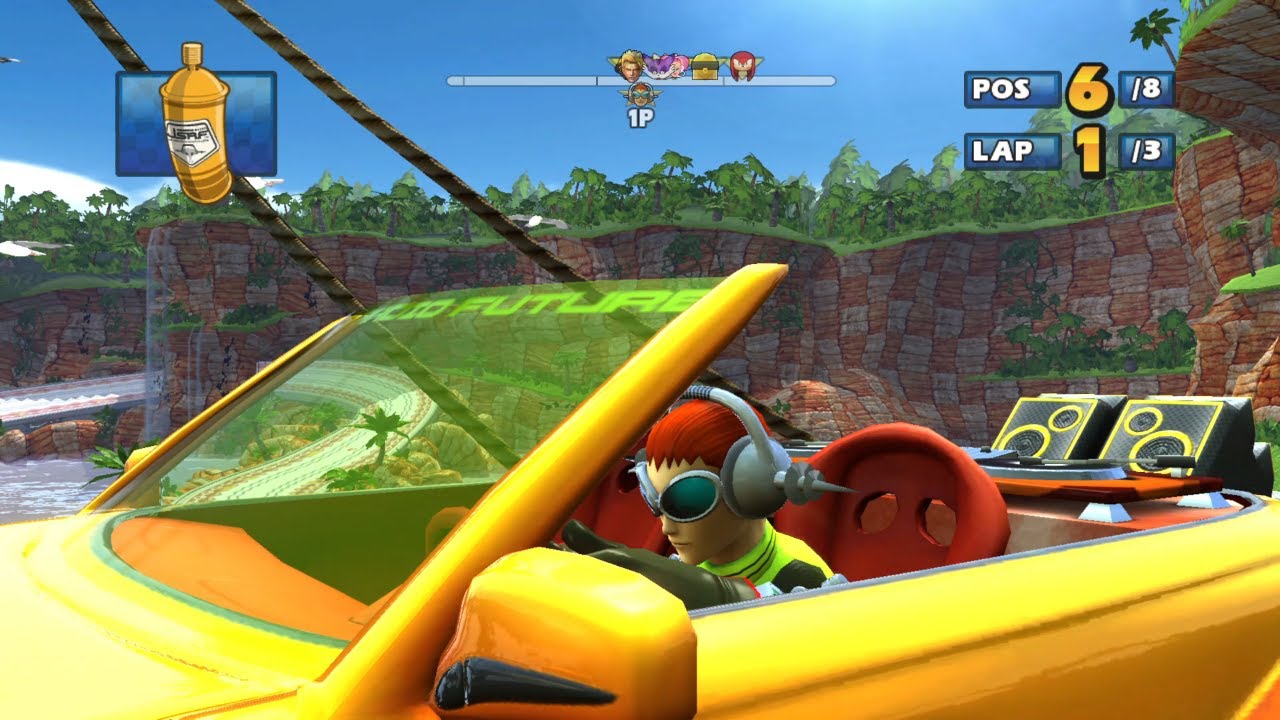 BEAT Lost Palace (Request) 3 Laps Expert. Sonic & SEGA All Stars Racing. PC 2021!