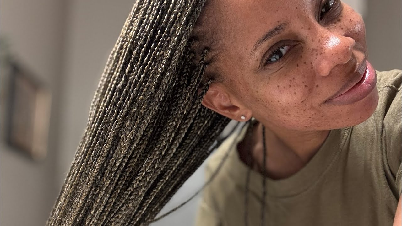 Braid with me: Extra Small Box Braids