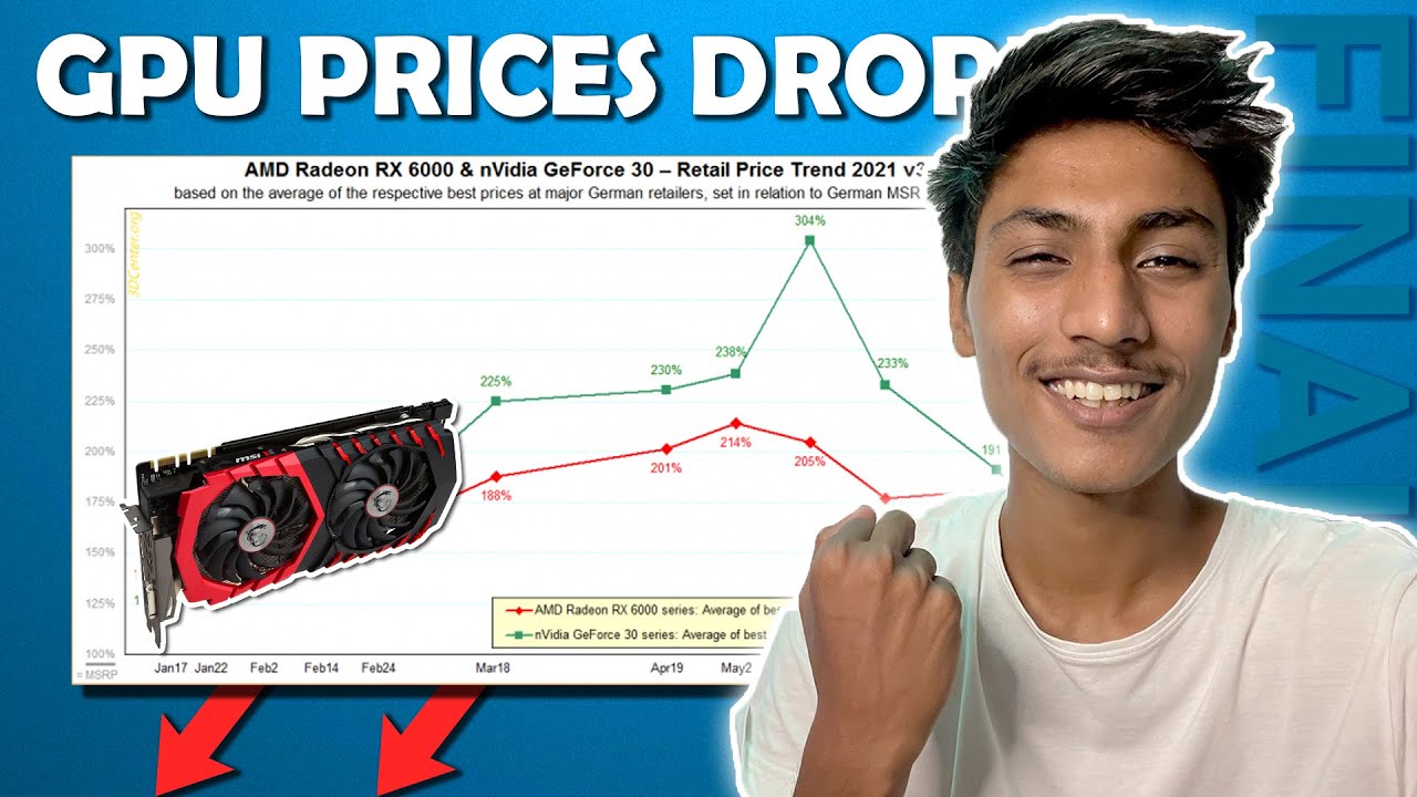 [Hindi] GPU Prices Dropped Again By 38% In Germany!! GPU Shortage Ending Soon
