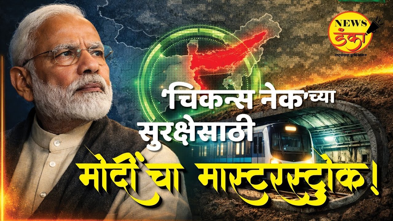 ‘चिकन्स नेक’च्या सुरक्षेसाठी मोदींचा मास्टरस्ट्रोक! | Mruga Banaye | Siliguri Corridor |