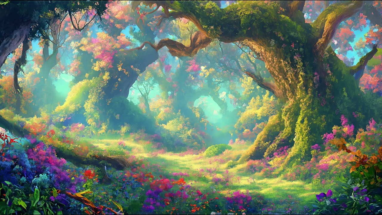 Mystic Flower Grove | Peaceful LoFi for Deep Focus