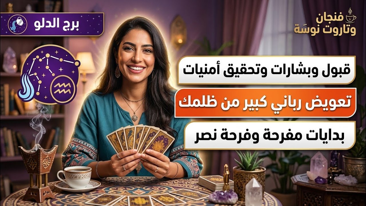 توقعات برج الدلو ♒️ ثروة في الطريق إليك 💰 عوض الله اقترب ✨ احذر هذا الشخص 😈