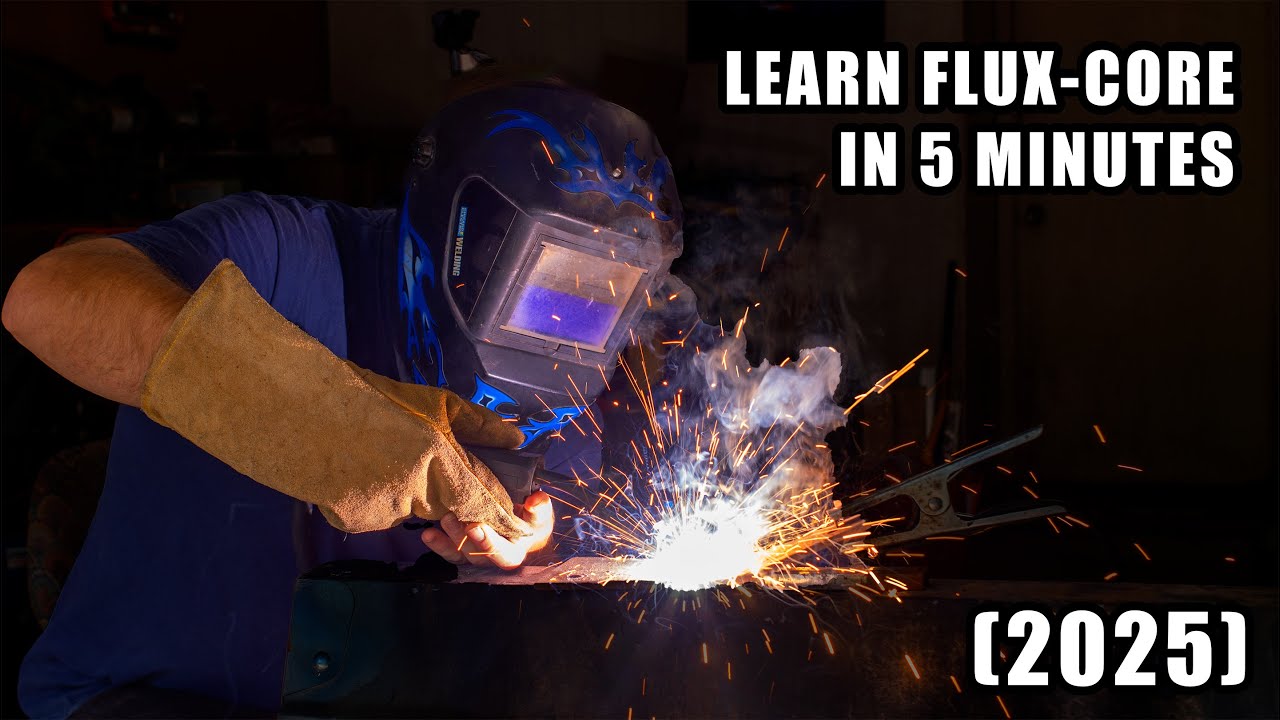 Learn how to weld with flux core in 5 minutes! (2025 update)