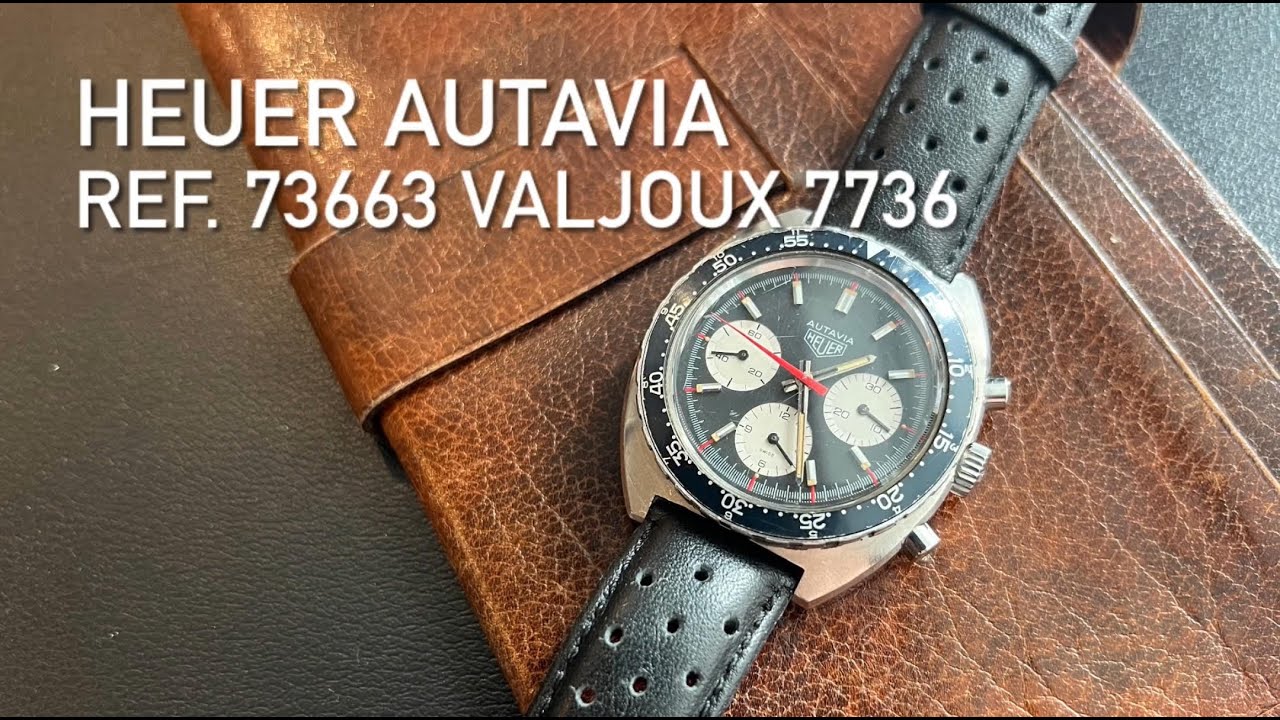 A rare 1973 Heuer Autavia Ref. 73663  Valjoux 7736 vintage watch  —but don’t call it a Viceroy!