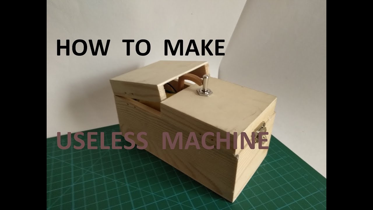 How to make Useless Machine || Useless Box