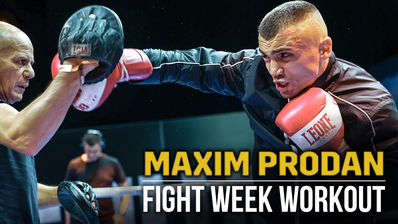 Maxim Prodan [ FIGHT WEEK WORKOUT ] COMING FOR FLORIAN MARKU | Joshua vs Usyk