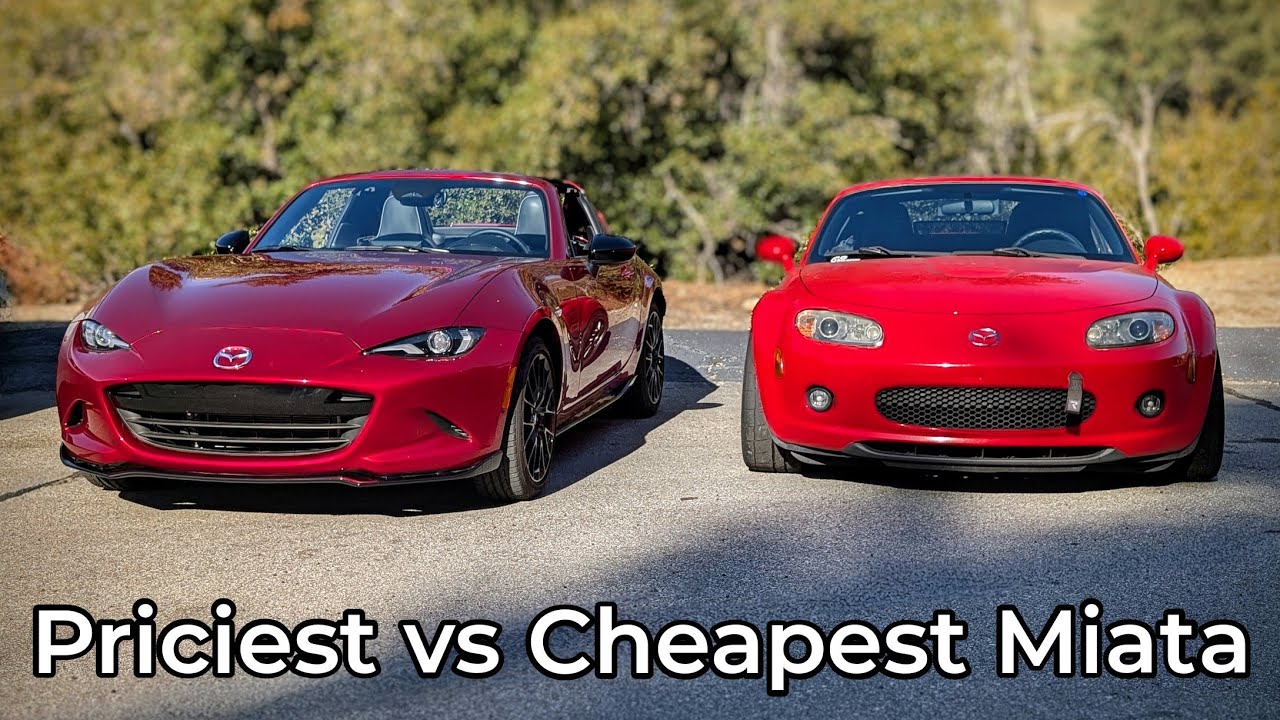 2024 Mazda ND3 Miata vs 2008 Mazda NC1 Miata - Head to Head Review!