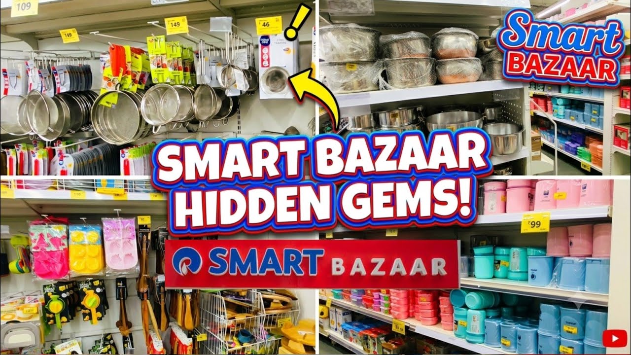 🔥Reliance Smart Bazaar Clearance Sale 80% Off, buy 1 get 1 offers,new kitchenware & household item.