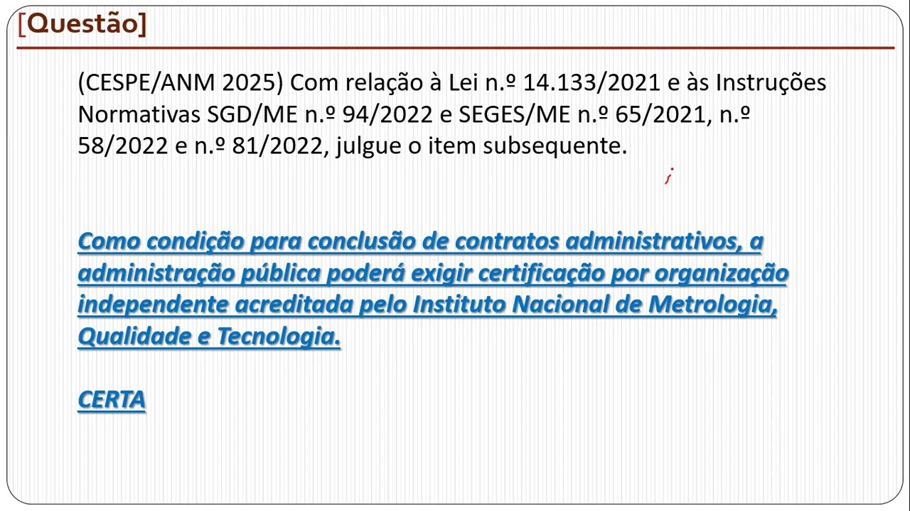 Contratações de TIC - IN 94 - Avançado - Prof. Walter Cunha