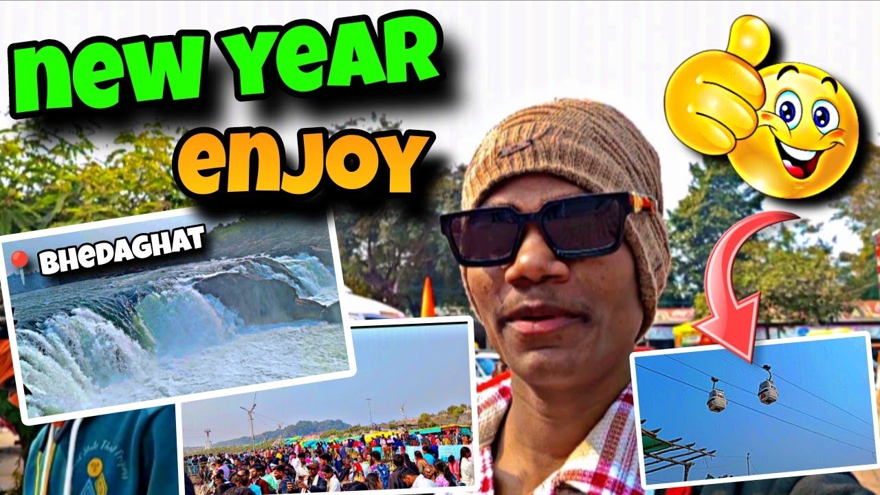 New year celebrate bhedaghat #bhedaghatjabalpur #bhedaghat #newyearvlog #newyear2026 #vlogs 