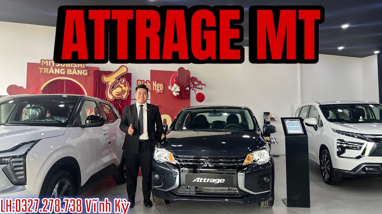 🚗💨 GIẢM GIÁ CỰC SỐC – MITSUBISHI ATTRAGE 💥XE SẴN GIAO NGAY #70tayninh #mitsubishi #attrage 
