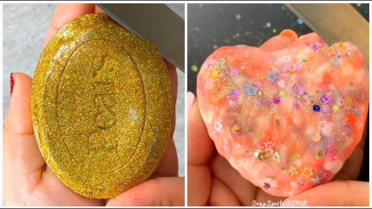 ✨ ASMR Soap Carving for Stress Relief ✨