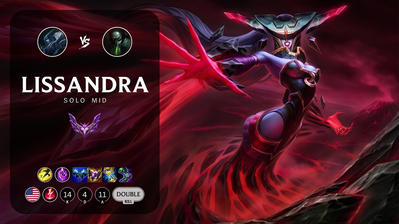 Lissandra Mid vs Urgot - NA Master Patch 13.11