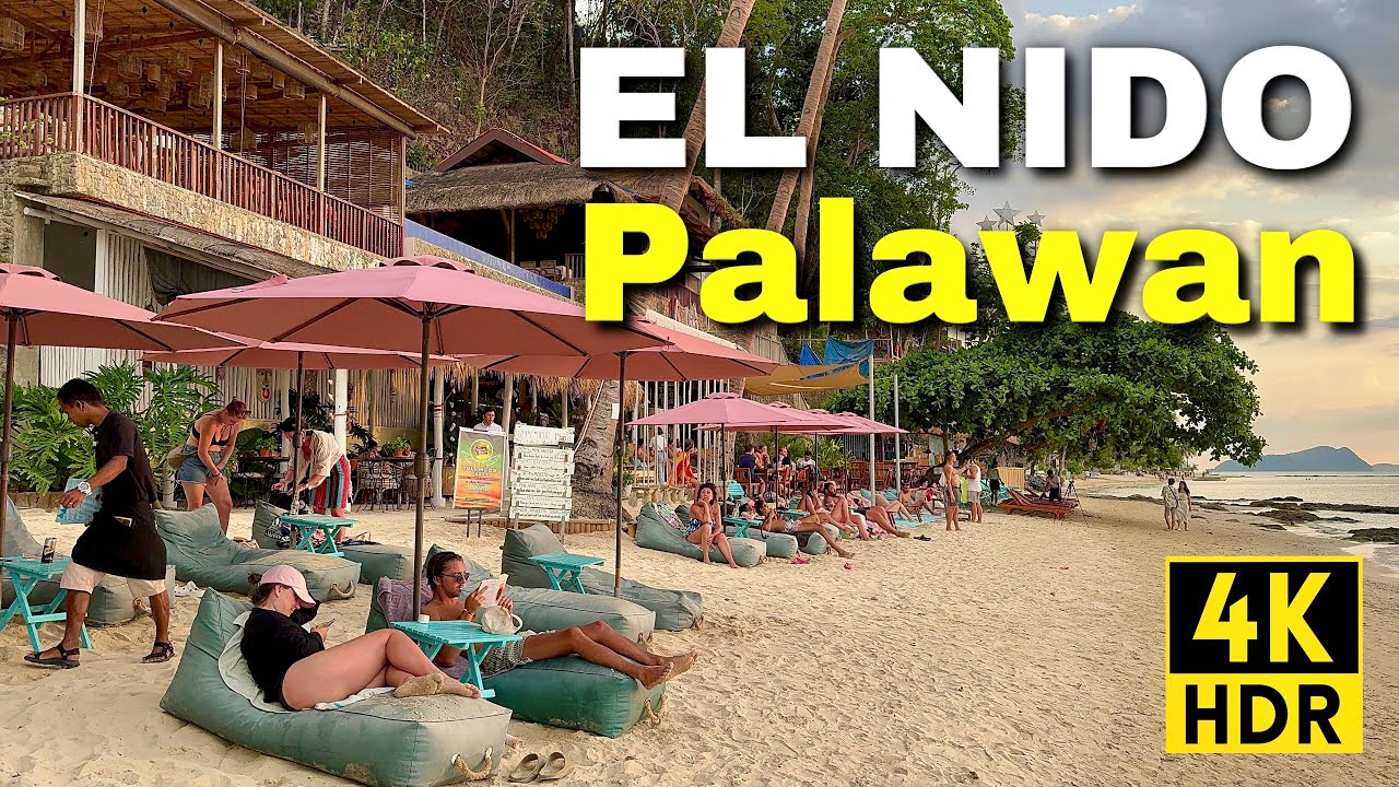 🇵🇭 4K | The Best Place in Philippines! | El Nido, Palawan Island
