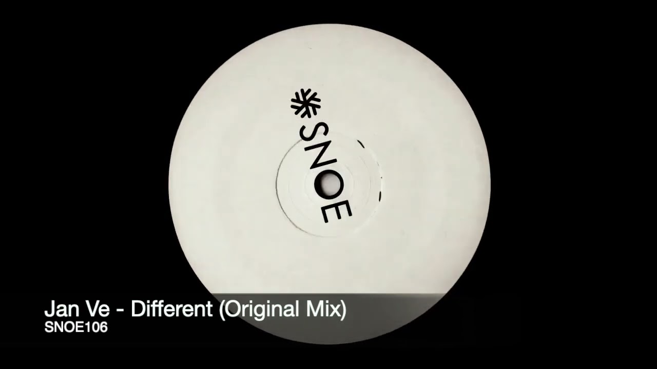 Jan Ve - Different (Original Mix) // SNOE106