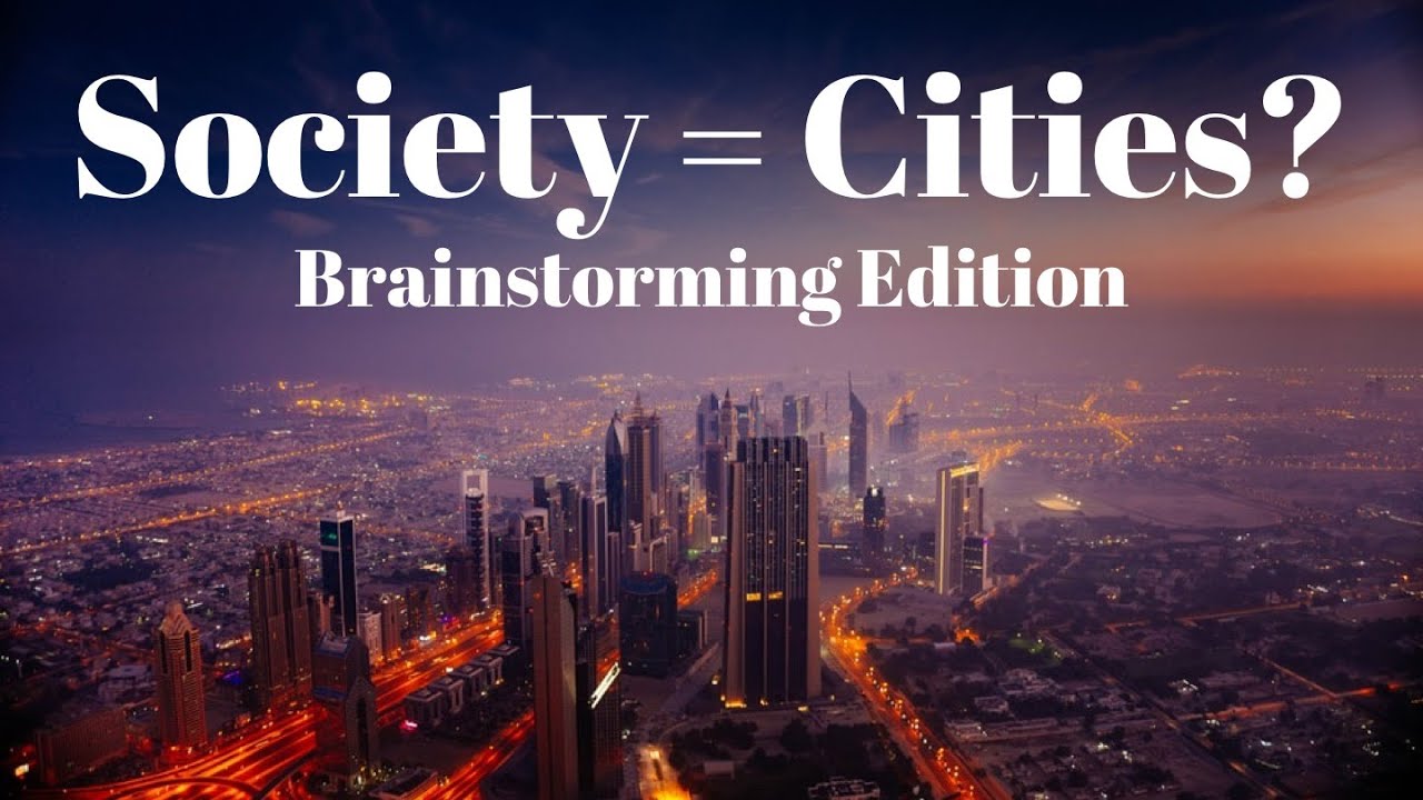 GRE Analyze an Issue Essay Example Brainstorming - Society and Cities Part 1/3