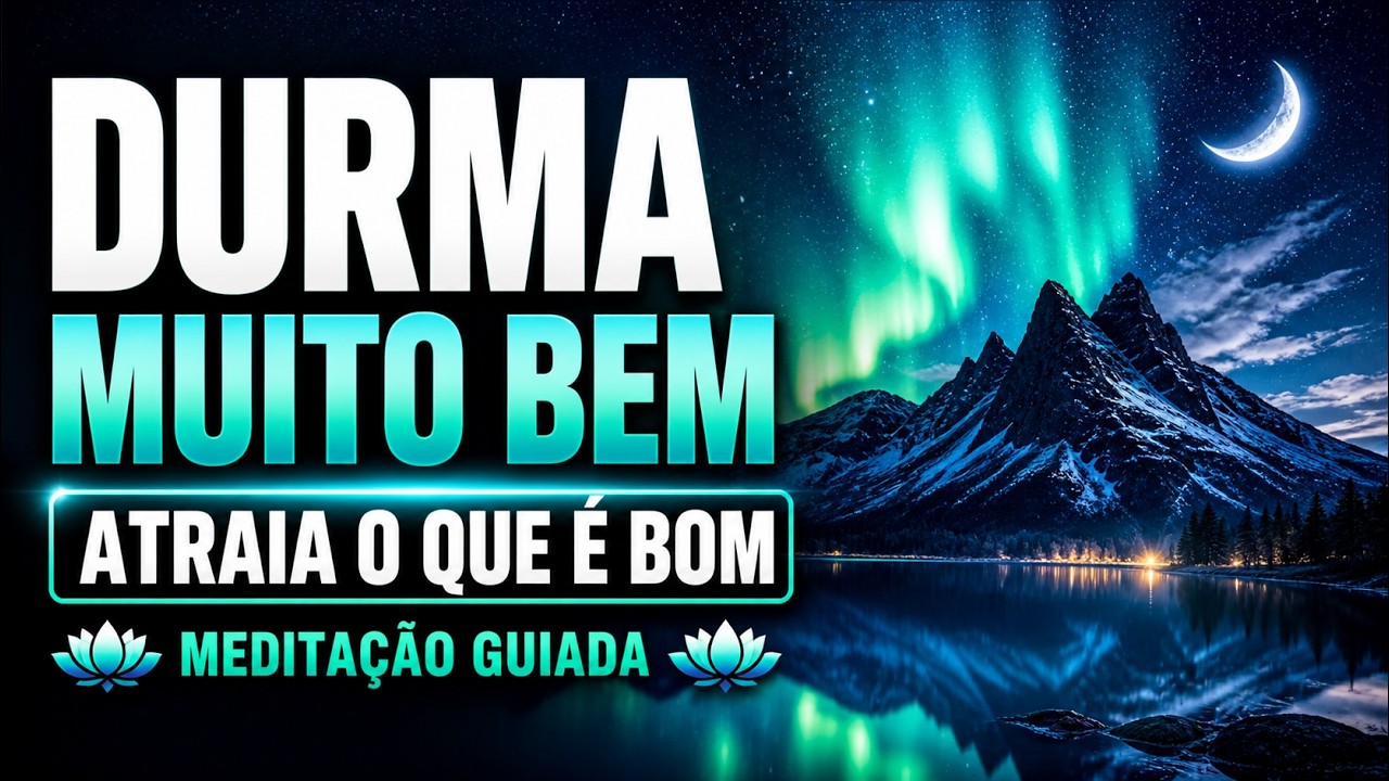 MEDITAÇÃO PARA DORMIR: ATRAIA O QUE É BOM