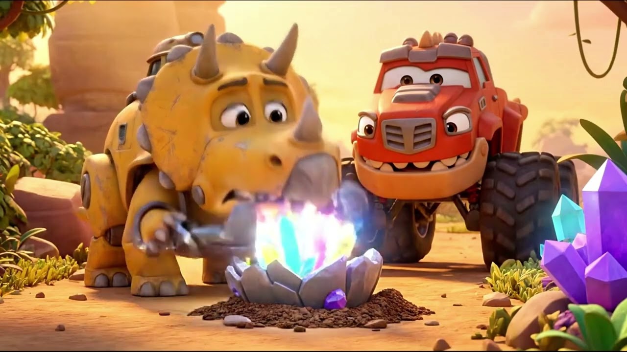🦈🦖 Bí Mật Trong Hang Pha Lê! Baby Shark & Dino Trucks Phát Hiện Điều Gì ? ✨