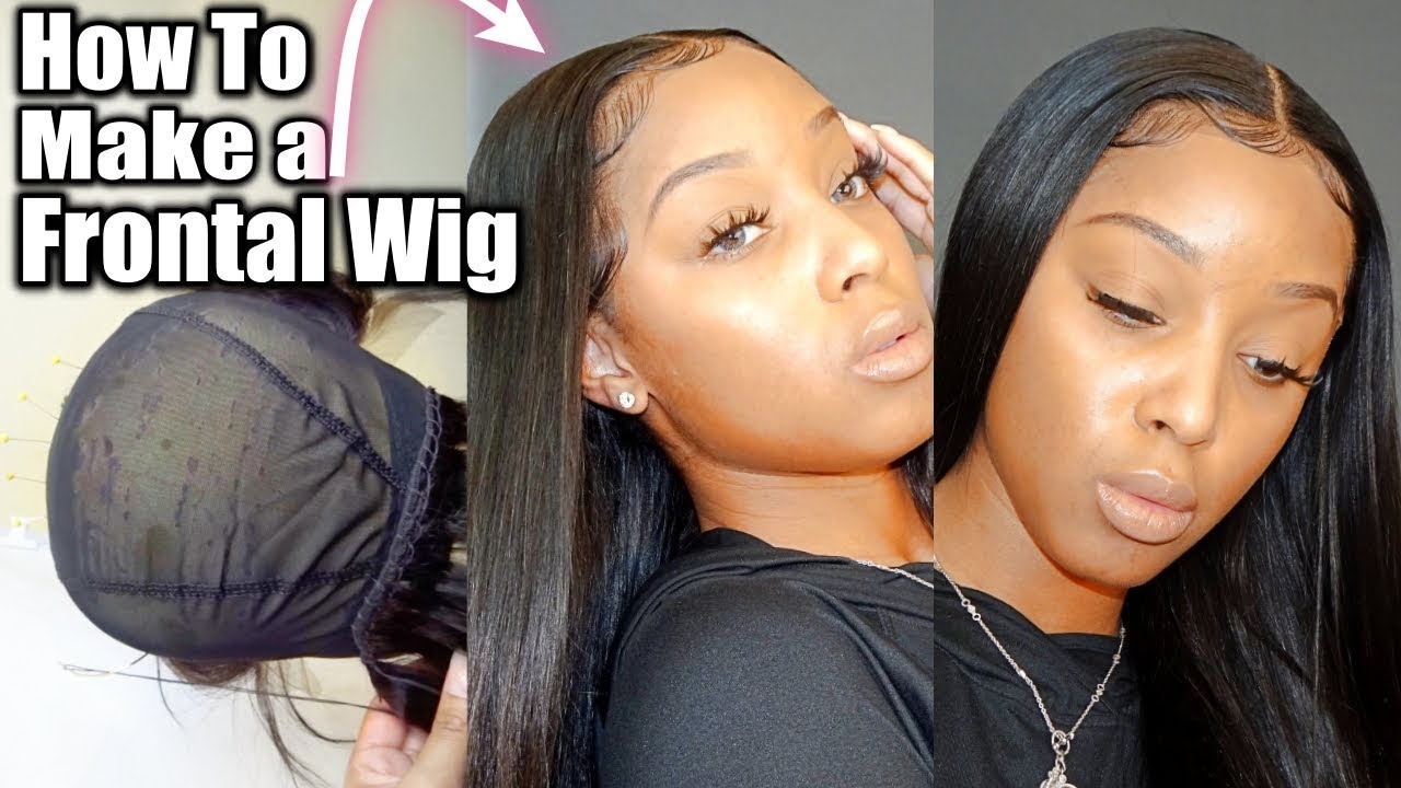 The Quickest & Easiest Way To Make A Frontal Wig!! Ft. West Kiss