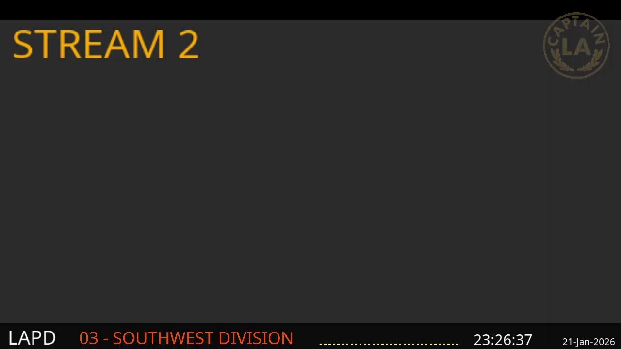 Stream 2 - Major Incidents when they occur (otherwise SW Div) LA Captain - 21-Jan-2026 - Stream 2
