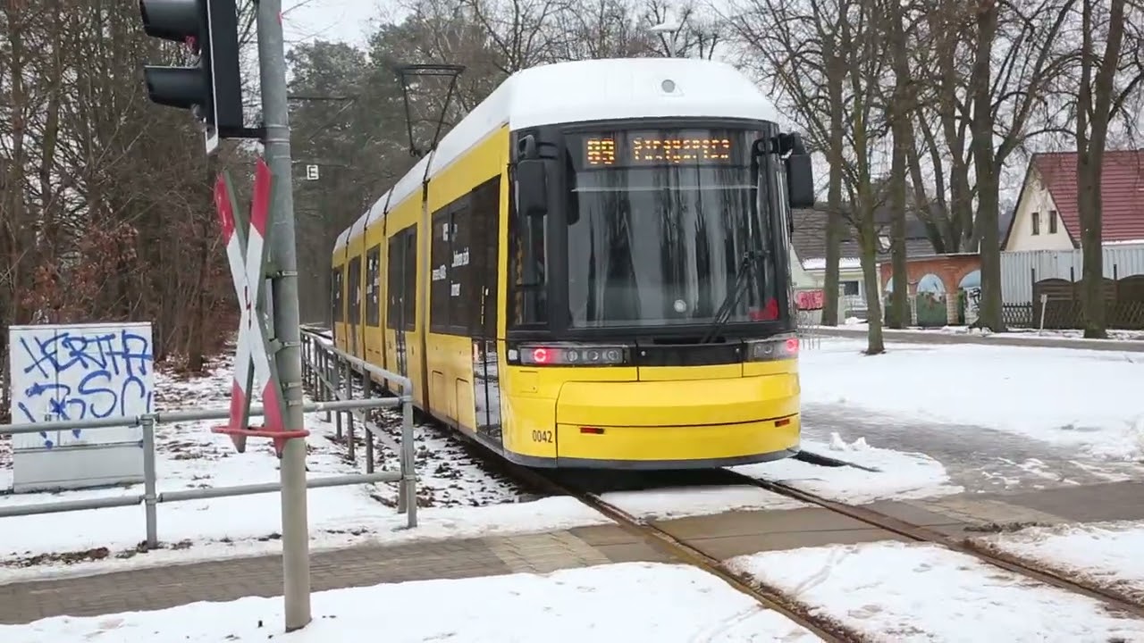 STRAUSBERGER EISENBAHN - FLEXITY IM SCHNEE