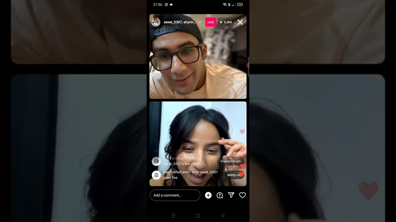 Siwet Tomar 😎💪🔥 and Shyrinn Anicka 💗🔥 loving💗 each other on #instagramlive #mtvsplitsvilla  #viral