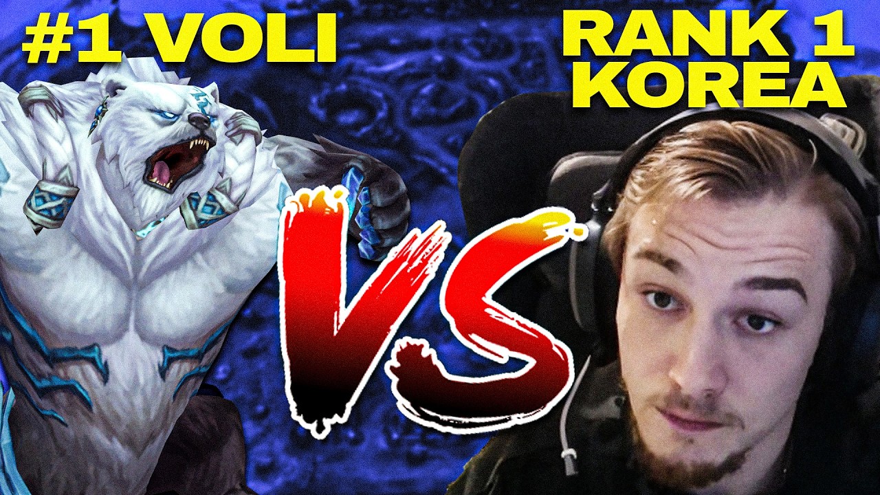 NattyNat (1 место в Корее) беспокоилась о моем Volibear…