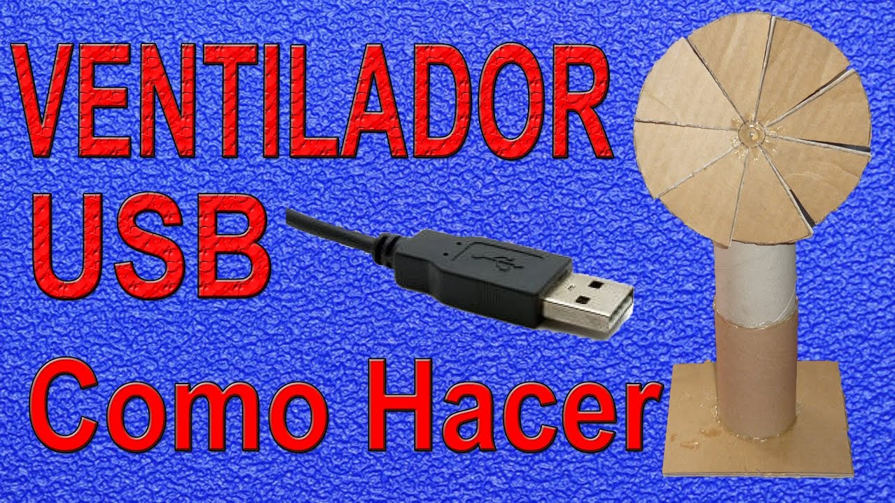 Cómo hacer un Ventilador Casero de Cartón (Muy fácil de hacer)
