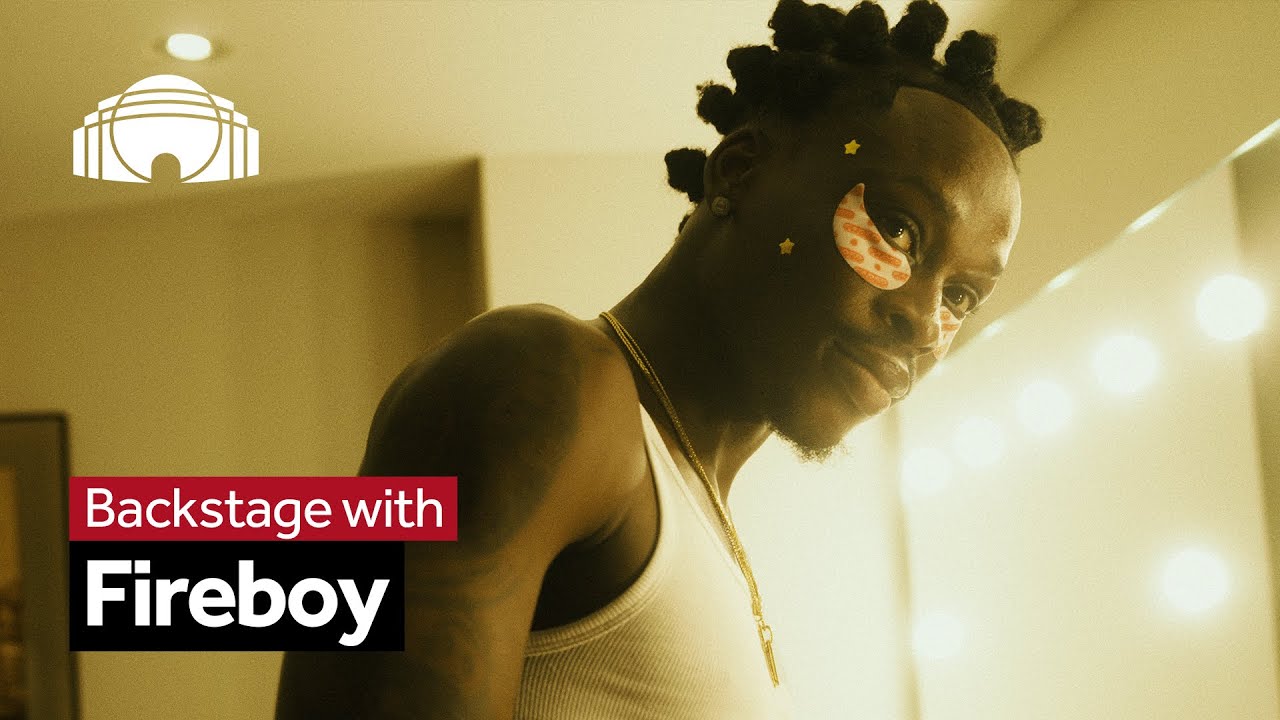 Fireboy Gets Ready for His London Show | Backstage | Royal Albert Hall