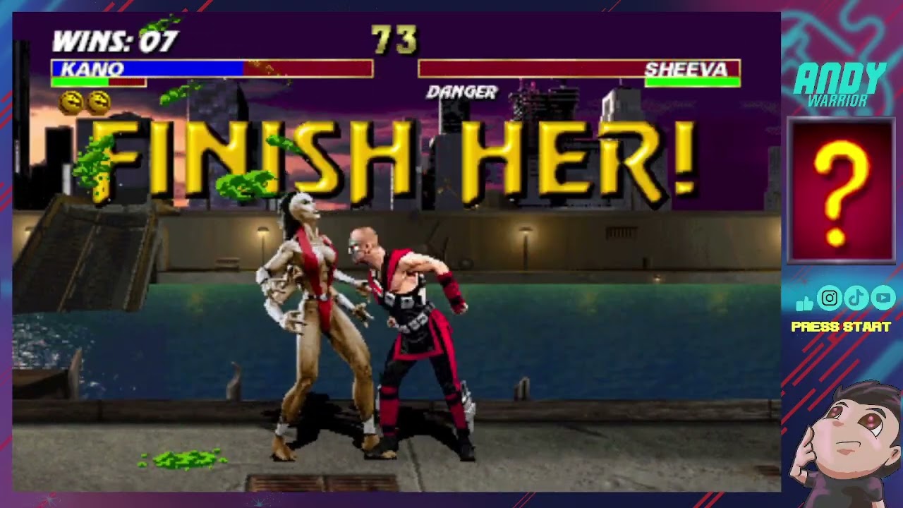 Retrogaming | Ultimate Mortal Kombat 3 - Kano (Arcade) #mortalkombat