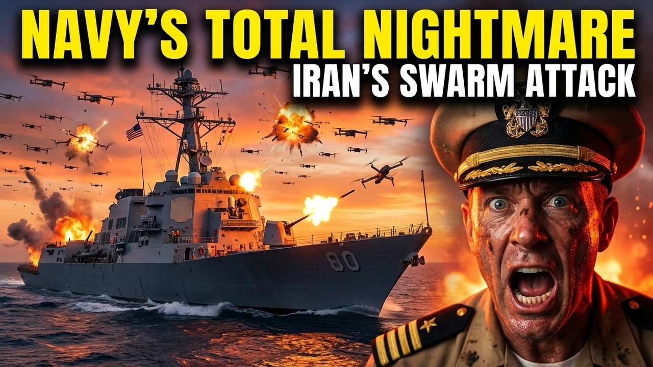 Iran's Drone Swarm Exposed: The Attack Plan That Keeps USA Naval Commanders Up At Night