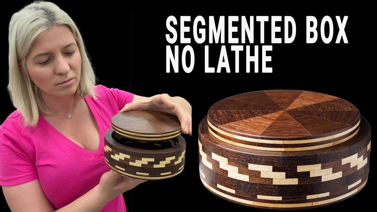 Segmented Wooden Box? No Lathe Needed - Here's the Secret