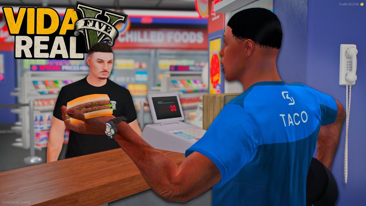 GTA V - VIDA REAL | VAMOS INAUGURAR NOSSO MINI MERCADO. 