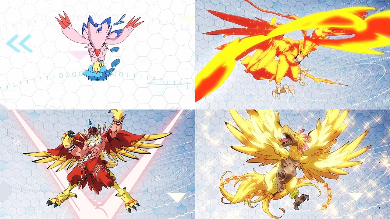 DIGIMON ADVENTURE tri. - PIYOMON ALL EVOLUTION [60FPS]