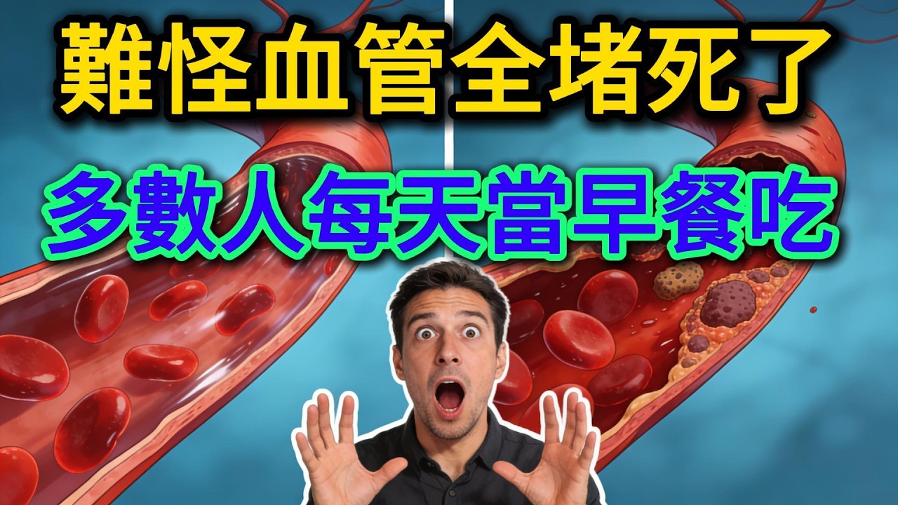 公仔麵居然不是最垃圾的？揭秘10種隱藏版血管殺手，很多健康達人都中招！第一名你家冰箱天天都有！